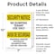 Signmission No Dumping Tenant Only Bilingual OSHA Security Notice Sign, Plastic, 7in W x 10in L, 2PK OS-2PACK-SN-P-710-L-11600 - alternate 7